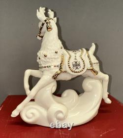 Lenox Dash Away All Santa Sleigh Reindeer Rudolph Christmas Holiday Collection Lenox Dash Away All Santa Sleigh Reindeer Rudolph Christmas Holiday Collection