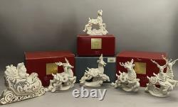 Lenox Dash Away All Santa Sleigh Reindeer Rudolph Christmas Holiday Collection Lenox Dash Away All Santa Sleigh Reindeer Rudolph Christmas Holiday Collection