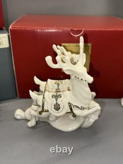 Lenox Dash Away All Santa Sleigh Reindeer Rudolph Christmas Holiday Collection Lenox Dash Away All Santa Sleigh Reindeer Rudolph Christmas Holiday Collection