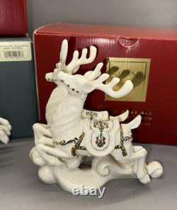 Lenox Dash Away All Santa Sleigh Reindeer Rudolph Christmas Holiday Collection Lenox Dash Away All Santa Sleigh Reindeer Rudolph Christmas Holiday Collection