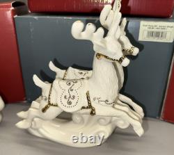 Lenox Dash Away All Santa Sleigh Reindeer Rudolph Christmas Holiday Collection Lenox Dash Away All Santa Sleigh Reindeer Rudolph Christmas Holiday Collection