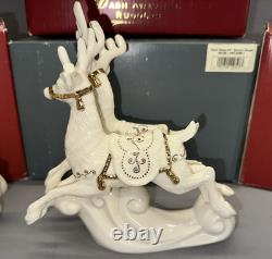 Lenox Dash Away All Santa Sleigh Reindeer Rudolph Christmas Holiday Collection Lenox Dash Away All Santa Sleigh Reindeer Rudolph Christmas Holiday Collection