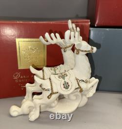 Lenox Dash Away All Santa Sleigh Reindeer Rudolph Christmas Holiday Collection Lenox Dash Away All Santa Sleigh Reindeer Rudolph Christmas Holiday Collection
