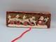 Mcm Vintage Noel Japan Santa Claus W Sleigh Reindeer Candleholders Original Box