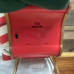 Matrix Industries Ltd Motion Santa Sleigh Reindeer Music Signpost 1995 In Box