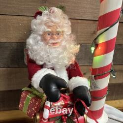 Matrix Industries Ltd Motion Santa Sleigh Reindeer Music Signpost 1995 In Box