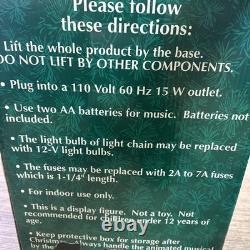 Matrix Industries Ltd Motion Santa Sleigh Reindeer Music Signpost 1995 In Box