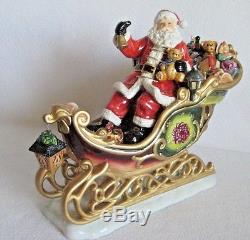 Member's Mark Santa Sleigh With Reindeer Ceramic Christmas Decoration
