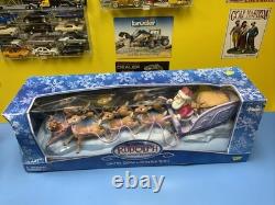 Memory Lane Playing Mantis Rudolph Santa's Sleigh and Reindeer Team 2003