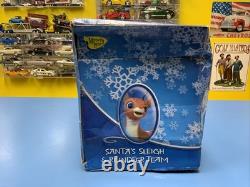 Memory Lane Playing Mantis Rudolph Santa's Sleigh and Reindeer Team 2003