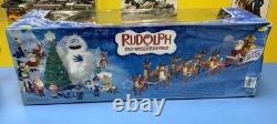 Memory Lane Playing Mantis Rudolph Santa's Sleigh and Reindeer Team 2003