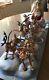Memory Lane Santa, Rudolph & Reindeer Team Sleigh From Fao Schwarz In Box