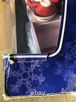 Memory Lane SANTA, RUDOLPH & REINDEER TEAM SLEIGH From FAO Schwarz IN BOX