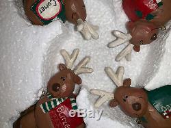 Midwest of Cannon Falls Eddie Walker Santa in Sleigh Replacement Reindeer Set