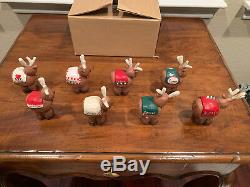 Midwest of Cannon Falls Eddie Walker Santa in Sleigh Replacement Reindeer Set