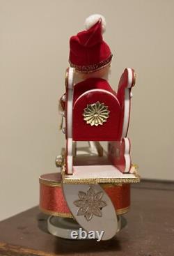Musical Santa Sleigh MCM Rudolph The Red Nosed Reindeer Christmas Original Box