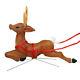 New Extra Reindeer Blow Mold Santa Sleigh Sled Lighted Blowmold Qty 6