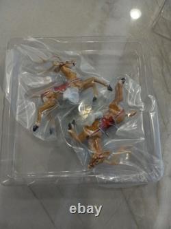 NEW Hallmark SANTA'S MIDNIGHT RIDE Dash Away Complete Set Sleigh + 8 Reindeer