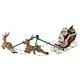 New Katherine's Collection Night Before Christmas Santa Sleigh Reindeer 28828322
