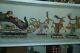 Nib 2004 Jim Shore Heartwood Creek 4 Pc Santa In Sleigh With3 Dash Away Reindeers