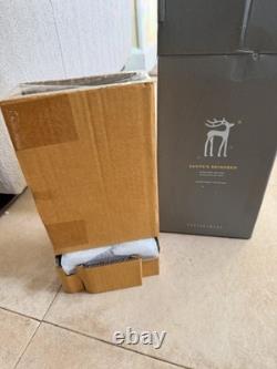 NIB Pottery Barn Christmas Santa's Sleigh REINDEER DEER Stocking Holder BRONZE
