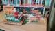 Nice 1950's Modern Toys Battery Operated Santa Claus On Reindeer Sleigh With Box