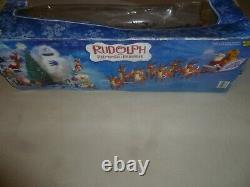 New In Box Memory Lane Santas Sleigh & Reindeer Team Rare 2003 Playing Mantis