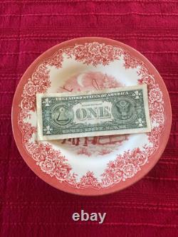New Set of 14 Royal Stafford Red Sleigh Reindeer Santa Christmas Salad Plates