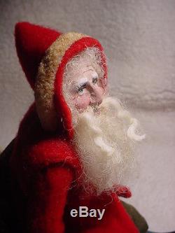 Norma DeCamp OOAK Santa, Reindeer, Sleigh, German Bisque Elf & more COME SEE