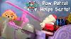 Paw Patrol Helps Santa Claus Fly Sleigh Rudolph Is Sick Paw Patrol Christmas Video Parody Episode