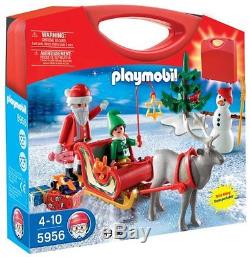 PLAYMOBIL Santa with Sleigh and Reindeer Playset
