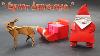 Part 1 How To Make Christmas Santa Claus Sleigh Easy Basic Simple Origami By Jo Nakashima