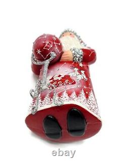 Patricia Breen Champlain Claus Classic Red Christmas Holiday Tree Ornament