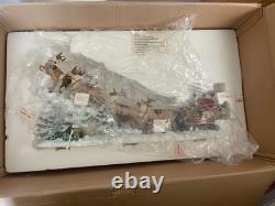 Pipka Midnight Flight (14H x 28L) Santa Sleigh & Reindeer Lmtd Ed NEW IN BOX