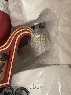 Pipka Midnight Flight (14H x 28L) Santa Sleigh & Reindeer Lmtd Ed NEW IN BOX