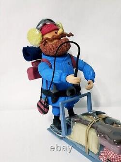Playing Mantis Rudolph Reindeer Yukon Cornelius Sled Team Christmas Memory Lane