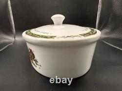 Portmeirion A Christmas Story Covered Casserole With Santa, Sleigh & Reindeer