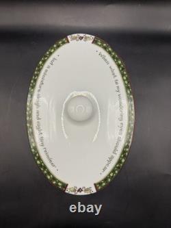 Portmeirion A Christmas Story Covered Casserole With Santa, Sleigh & Reindeer
