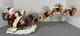 Possible Dreams Clothtique Eight Tiny Reindeer Santa Sleigh Dept 56 Box 4022801
