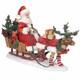 Possible Dreams Santa, Sleigh And Reindeer 19in Long Figurine Department 56 New
