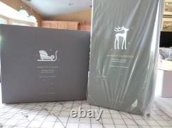 Pottery Barn Santa's Sleigh Reindeer Christmas Stocking Holders NIB