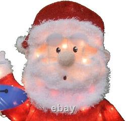 ProductWorks 16366 42 Rudolph Santa and Misfit Toys Sleigh Seasonal Decor