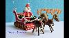 Quilled Santa Claus Sleigh Cart 3d Quilled Christmas Show Piece