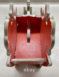 RARE! 1950's Whitman's Santa Reindeer Sleigh Promotional Christmas Dolly Toy