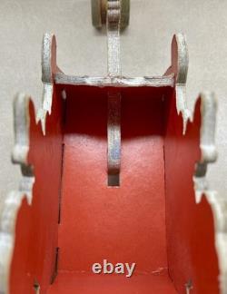 RARE! 1950's Whitman's Santa Reindeer Sleigh Promotional Christmas Dolly Toy