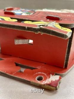 RARE! 1950's Whitman's Santa Reindeer Sleigh Promotional Christmas Dolly Toy