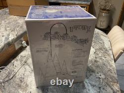 RARE Retired Dept 56 Snow Village Animated Reindeer And Sleigh Up Up & Away NIB