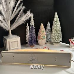 RARE Royal Electric Co Light-Up Antique Hard Plastic Sleigh Santa & Rudolph HTF