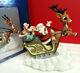 Rare Santa Rudolph The Red Nosed Reindeer Sleigh Island Of Misfit Toys Figurine