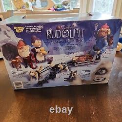 RUDOLPH Reindeer YUKON CORNELIUS Sled Team Memory Lane Playing Mantis 2002 NEW